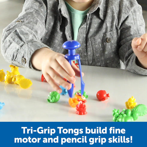 Learning Resources Grab & Sort Fine Motor Alien Counters, 37 Pieces, Toddler Learning Toys, Math Manipulatives for Kids