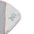 Buttons & Stitches 3 Pack GS71768 Baby Girl Rolled/Carded Hooded Towels in Fresh Florals Print