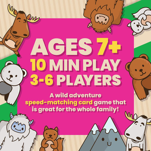 Moose Match Mayhem by Taco Cat Goat Cheese Pizza – Speed-Matching Card Game for Family Game Night, Ages 7+