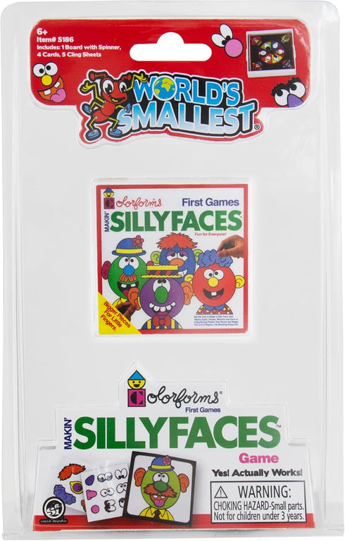 World's Smallest Colorforms Silly Faces