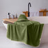Ultra-Soft Olive Hooded Toddler Bath Towels - Rayon from Bamboo