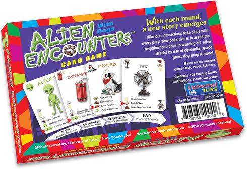 SOLARQUEST Alien Encounters with Dogs Card Game
