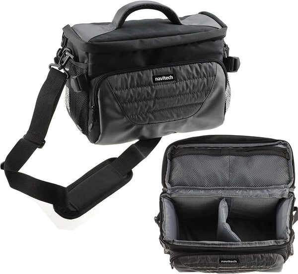 Navitech Grey Baby Monitor and Camera Carry Case Bag Compatible With Summer Infant