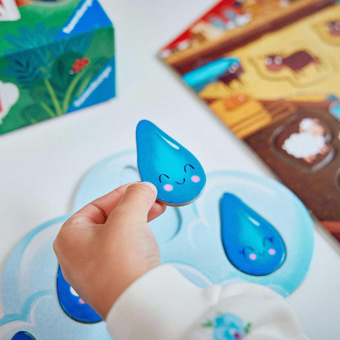 Ravensburger Rainy Ranch - Engaging Cooperative Game for Toddlers, Skill Development, Stimulates Imagination