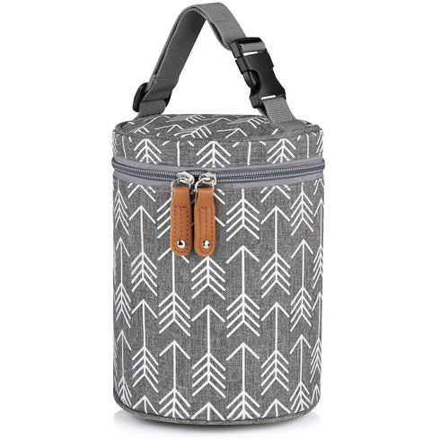 Accmor Breastmilk Cooler Bag, Insulated Baby Bottle Cooler Tote Bags for Nursing
