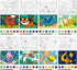 8 Packs 4-8, 48 8 2 8 6x8 goldentime Predrawn Canvas for Painting Kids Painting Canvas for Kids Painting Kits for Kids