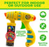 Toysery Party Streamer Spray String Shooter Toy - Non-Toxic Spray String for Boys and Girls, Great Toy Pistol