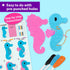 7 KRAFUN Mermaid Sea Animals Beginner Sewing Kit for Kids Art & Craft kit, Includes Soft Plush Dolls, Instructions