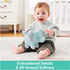 GUND Baby Safari Friends Collection Plush Elephant with Chime, Sensory Stuffed Animal for Babies, Teal