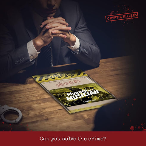 Cryptic Killers Unsolved Murder Mystery Game, Cold Case Investigation, Detective Clues for Individuals & Party Groups