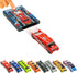 FLAT 2 FAST Original Stunt Card Racer Flat Car Racer and Pocket