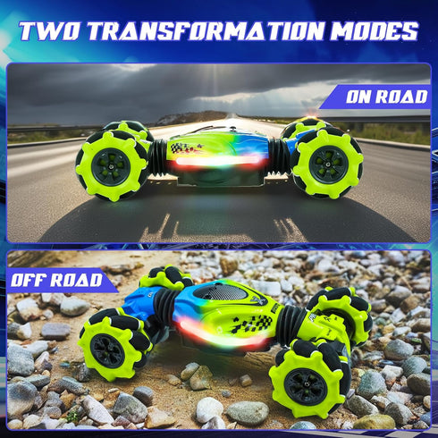6-12 4WD 360 Gesture RC Car for Boys Girls Year Remote Control Car Rotate Off-Road Drift Hand Controlled Twist Cars