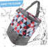 Toddmomy Portable Bottle Carrying Bag Insulated Milk Bottle Storage for Outdoor Travel Convenient Zipper Design