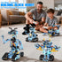 zinat 4-in-1 6-14 824Pcs STEM Robot Building Kit with Remote Control, Multiple Robot Designs, Educational DIY Blocks