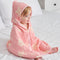 Ultra-Soft Muslin Baby Hooded Towel - 32 x 32 Inches, Ideal for