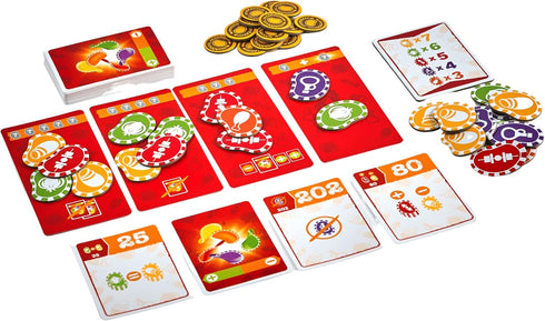 Blue Orange Games Bag of Chips Board Game for 2 to 5 Players, Family or Adult Party Strategy