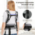 2-in-1 6 Baby Carrier with Hip Seat | Adjustable Carrying Positions | M-Shape Hip Support Design | Breathable