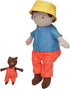 14 Inch Manhattan Toy Playdate Friends Alex Machine Washable and Dryer Safe Doll with Mini Bear Stuffed Animal