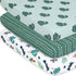 The Peanutshell 3-Pack Fitted Playard Sheets - Soft & Breathable Baby Boy