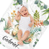 Novusopt 30 40 Personalized Baby Blanket,Custom Dino Blanket Girl Boy-Dinosaur Customized Baby Blanket with Name,Kids