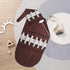 Football Swaddle Wrap, Newborn Receiving Blanket, Soft Sleeping Sack for Baby Boys Girls