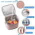 Pack 6 9 Breast Milk Cooler Bag with Ice Fits Baby Bottles Up to Ounce, Baby Bottle Bag with Shoulder Strap for Nursing