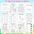'-24Pcs Set Spring Activity Books for Kids Insect Mini Games Coloring Book Bulk Insect Theme Mazes Word Search Word