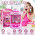 Claw Machine for Kids - Mini Vending Machine with Unicorn Toys, Candy Grabber Prize Dispenser, 20 Mini Plush Toys