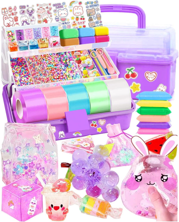 ZiZa Nano Tape Bubble Kit for Kids, Nano Tape Squishy Maker Making Kit,