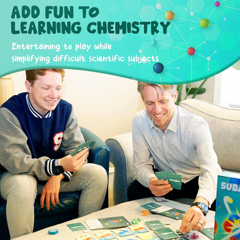 Subatomic: an Atom Building Game (2nd Edition) | Educational Chemistry Game About Elements, Protons, Neutrons, Electrons
