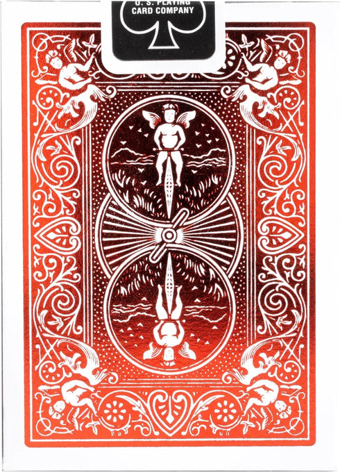 Bicycle Metalluxe Red Playing Cards