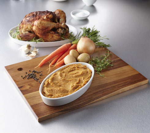 Thick & Easy Purees 7 oz. 60748 7 Puree Tray Roasted Chicken with Potatoes/Carrots Ready to Use Puree, - Case