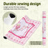 VIIJJUE 31.5 31.5 Coquette Pink Bow Mahjong Mat x in, Cute Girly Pink Drink Mahjong Mat for Table, Non-Slip Noise