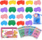 24 Pcs Easter Gifts for Kids with Car Shaped Crayons - Easter