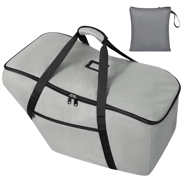 Car Seat Travel Bag, Fits Chicco Keyfit 30, Uppababy Mesa, Nuna Pipa Lite, Padded Infant Gate Check Bag for Air Travel
