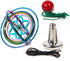 Joytech Precision Gyroscope Kill Time Metal Anti-Gravity Spinner Balance Toy, Colorful JA05