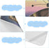 SyXIOP 28" 52" Colorful Rainbow Butterfly Cooling Baby Crib Mattress x Breathable Mattress Protector pad for Kids