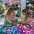 3-12, 12 (59*38 5 6 7 8 9 10 11 12 maysida Dance Mat Toy Gift for Kids ages Dancing Music Playmat with Key, Large Size