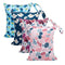 babygoal Wet Dry Bags for Baby Cloth Diapers, Washable Travel Bags, Beach,