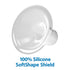 Dr. Brown's Softshape Silicone Shields, Flanges for Manual and Electric Breast Pumps, BPA Free, Size B (25mm), 2 Count
