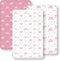 Baby Bedside Bassinet Sheets Fitted Girl, 33x20 Compatible with Baby Delight Dream