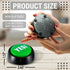 Yes No Button & Maybe Sorry Button, Set of 4 Answer Buzzers for Game Show, Sound Button Gag Gifts