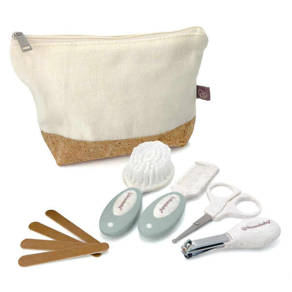 Dreambaby Neat & Tidy 9pc Wheatgrass Baby Grooming Kit - Eco-Friendly Baby