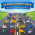 Playset, Pack (24 Pack) Liberty Imports Pull Back Airplanes Toys Vehicle Variety of Helicopters, Stealth Bombers