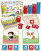 Gojmzo Wooden CVC Word Spelling Games, Montessori Educational Toys Gifts for 3-6 Year Old Kids, Sight Words Flash Cards