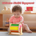 Tummy 1-3 Dailyfunn Montessori Toys Wooden Spinning Drum Time Floor Mirror Toy for Babies Toddlers Years Old