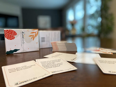 Couples Games – 100Pcs Conversation Starters for Couples – Easy to Play Date Night Games