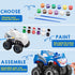 JOYIN Kids Craft Kit, Build & Paint Your Own Monster Car Art & Craft Kit, DIY Toy Set for Kids