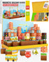 Gift-Ready Magnetic Building Blocks for Kids, Magnet Cubes Construction Site Toy Building