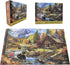 2000 Jigsaw Puzzles Pieces for Adults Families Bear Village Pieces Fit Together Perfectly